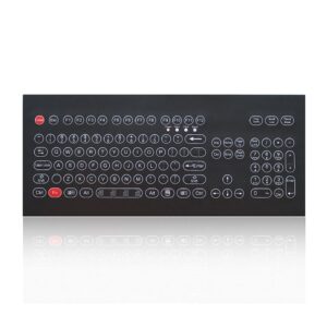 teclado de membrana com keypad numerico e montagem frontal