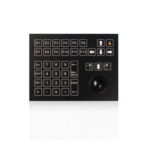 keypad membrana com trackball industrial