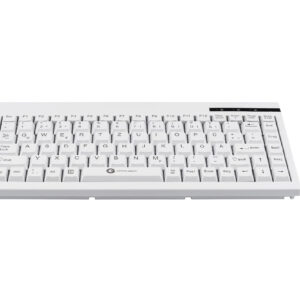 teclado compato lavavel branco ou preto