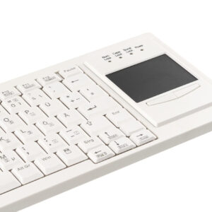 teclado profissional com touchpad incorporado