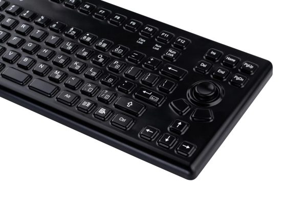 teclado silicone com mouse button e IP68