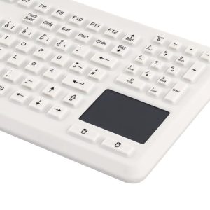 teclado silicone ip68 e vesa 75 x 75 mm