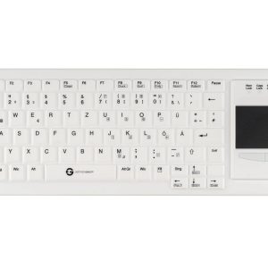 teclado de silicone com touchpad wireless