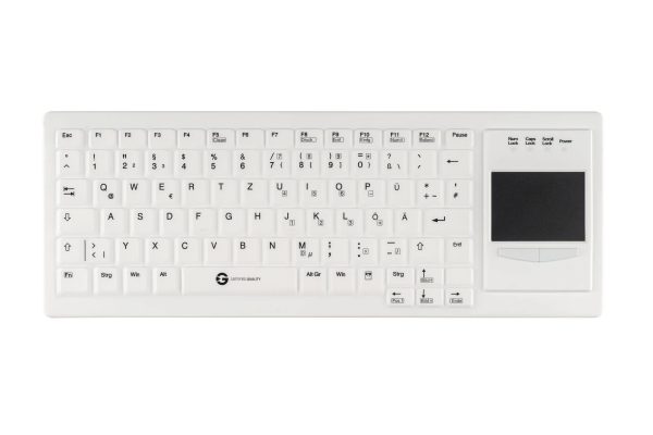 teclado de silicone com touchpad wireless