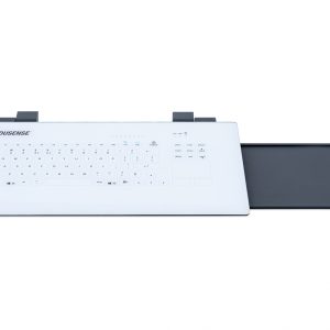 Teclado em vidro com Touchpad (suporte de parede)