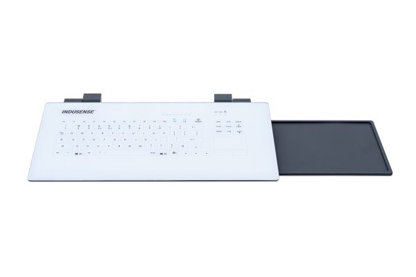 Teclado em vidro com Touchpad (suporte de parede)