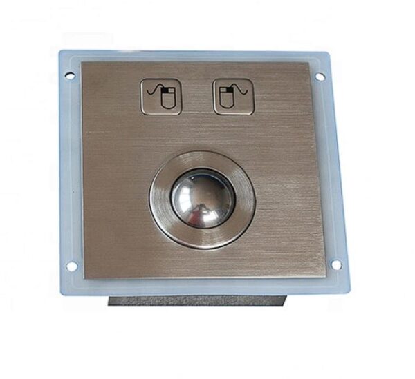 trackball de 25 mm com montagem por trás