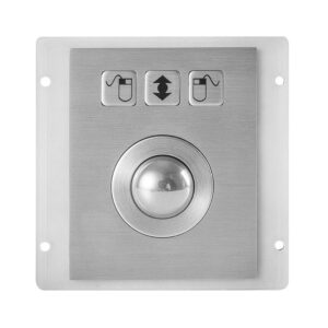 trackball de 25mm diametro com montagem atras