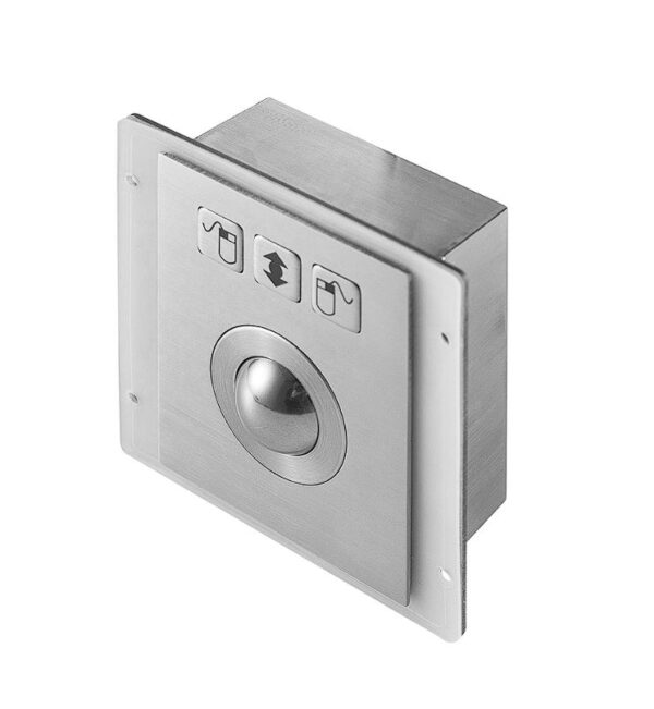 trackball industrial com montagem retaguarda